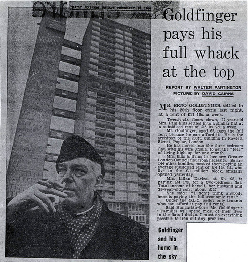 Full 1968 newspaper cuttings daily express
