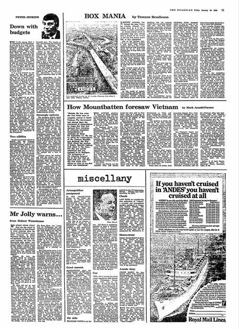 Full 1969 newspaper cuttings   the guardian